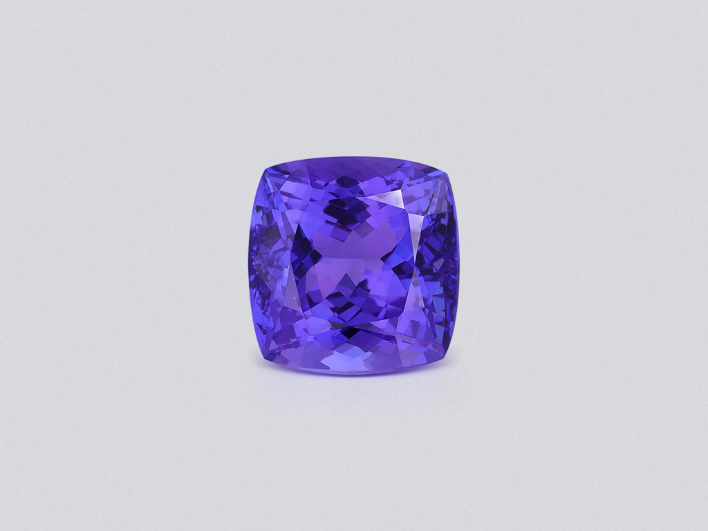 Tanzanite cushion cut 7.07 carats, Tanzania Image №1