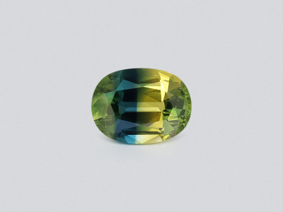Unheated sapphire Bi-color oval cut 1.27 carats, Madagascar photo