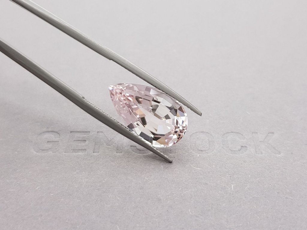 Pear cut morganite 7.44 ct, Africa Image №4