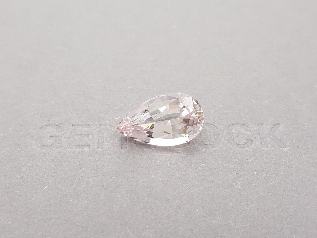 Pear cut morganite 7.44 ct, Africa Image №1