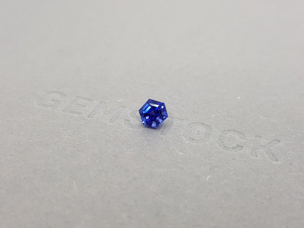 Tanzanite in an unusual hexagon cut 0.86 ct Image №3
