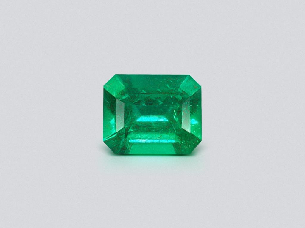 Vivid Muzo Green Emerald 1.23 ct, Colombia Image №1