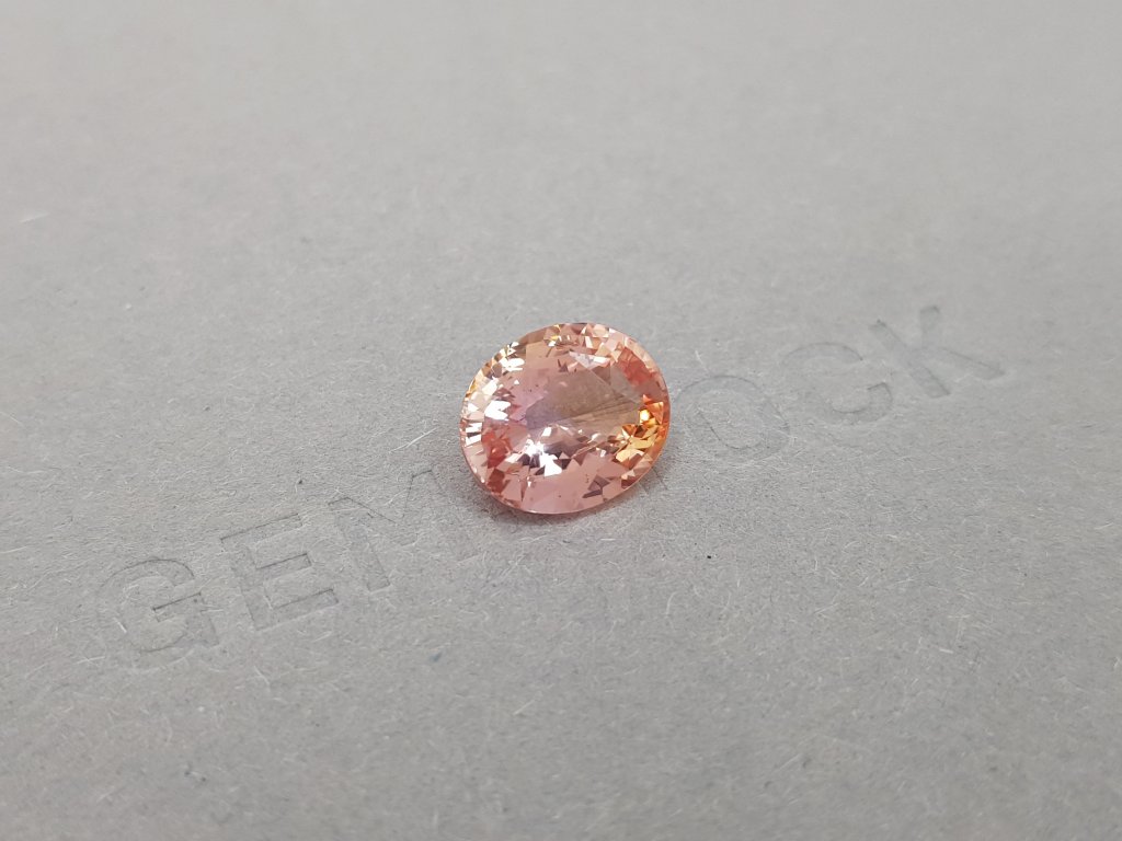 Rare unheated padparadscha sapphire 4.63 ct, Sri Lanka Image №2