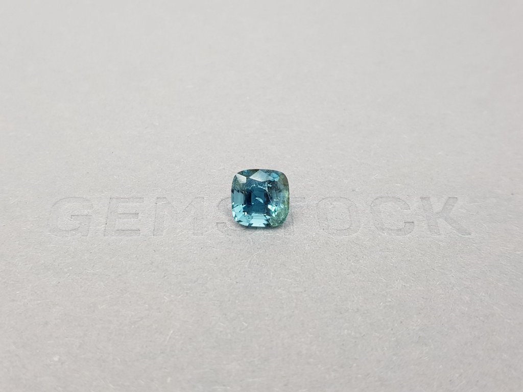 Vibrant Cushion Indicolite Tourmaline 1.55 ct Image №1