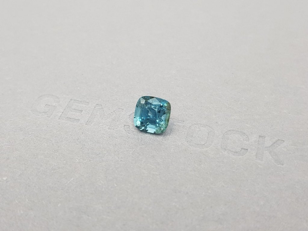 Vibrant Cushion Indicolite Tourmaline 1.55 ct Image №3
