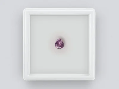 Lavender Pink Pear Cut Sapphire 0.65ct photo