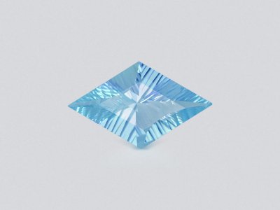 Aquamarine in fancy cut 3.36 carats, Madagascar photo