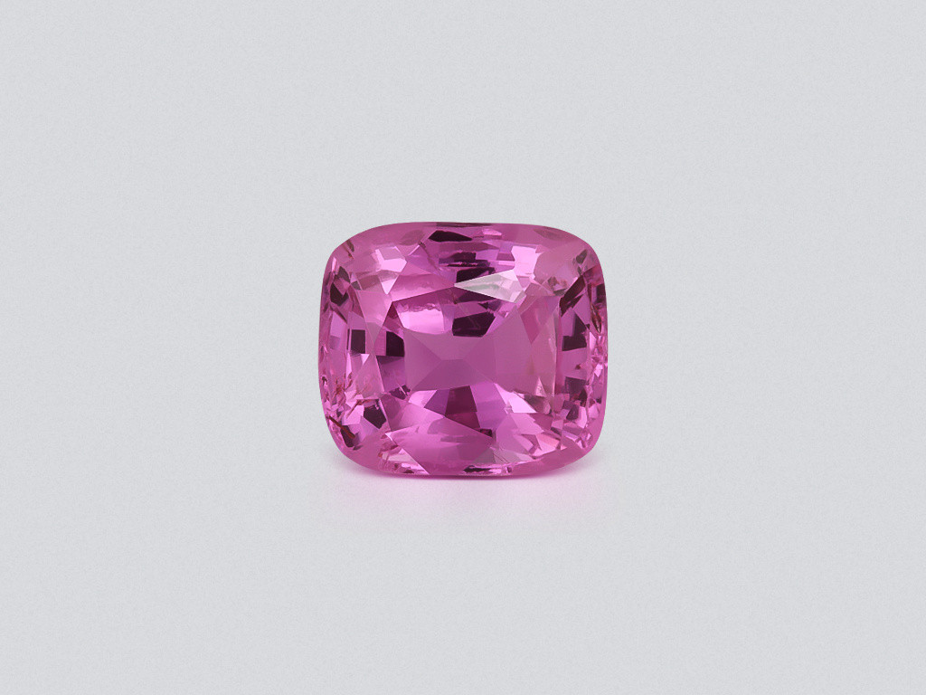 Pink sapphire cushion cut 1.48 carats, Madagascar GIA, ICA Image №1