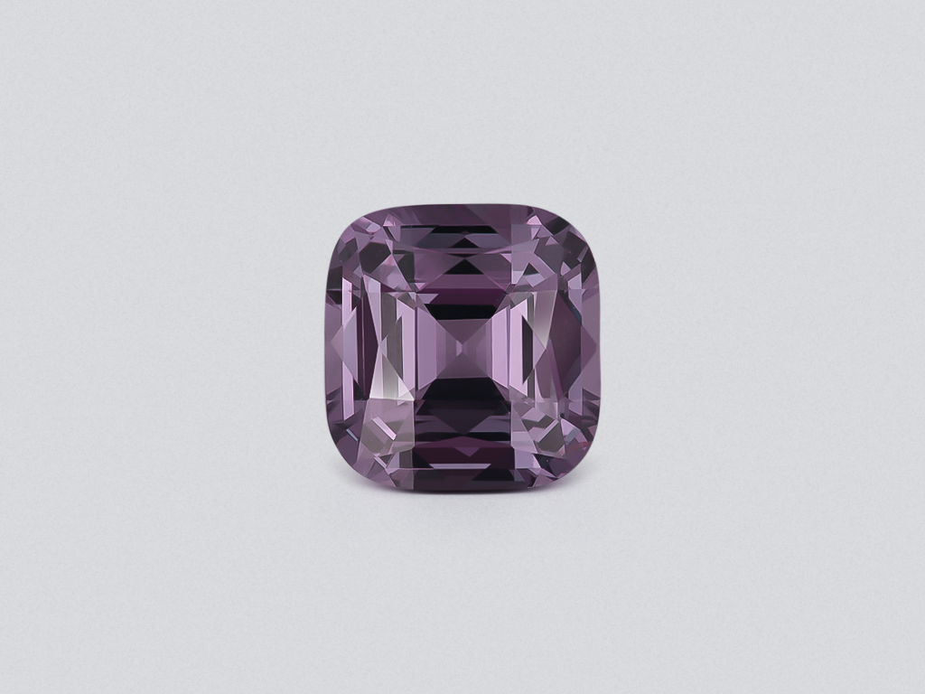 Lavender spine cushion cut 4.67 carats, Tanzania Image №1