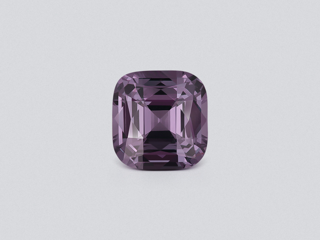 Lavender spine cushion cut 4.67 carats, Tanzania Image №1