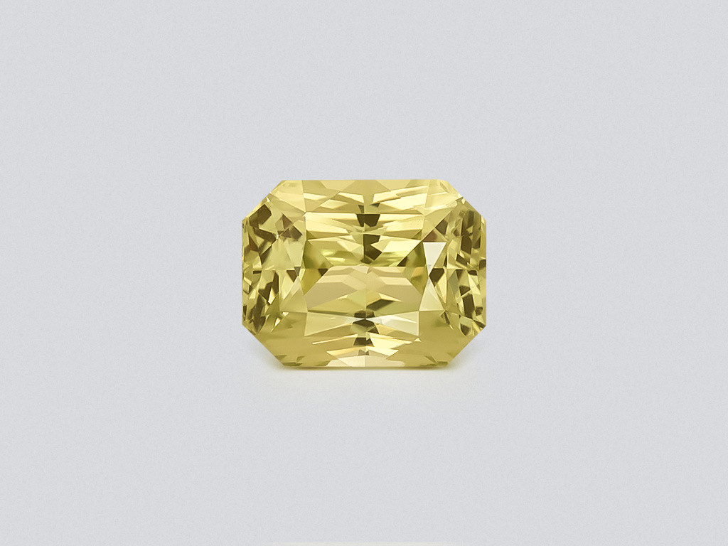 Sapphire Pastel Yellow radiant cut 1.78 carats, Sri Lanka Image №1