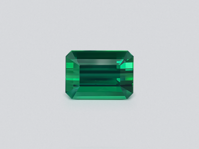 Green tourmaline octagon cut 8.15 carats, Africa photo