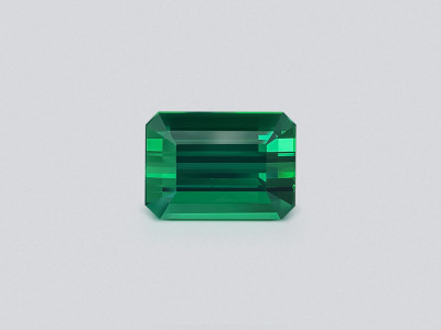 Green tourmaline octagon cut 8.15 carats, Africa photo