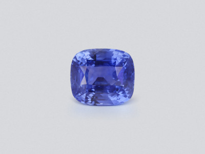Unheated Cornflower Blue sapphire in cushion cut 7.05 carats, Sri Lanka photo