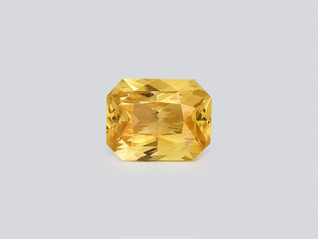 Sapphire Vivid Yellow radiant cut 2.53 carats, Sri Lanka Image №1