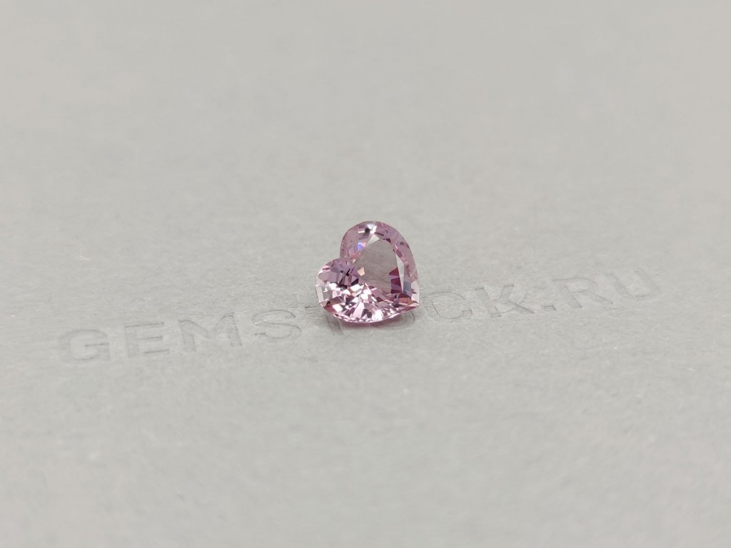 Heart cut pink spinel 2.51 ct, Burma Image №2