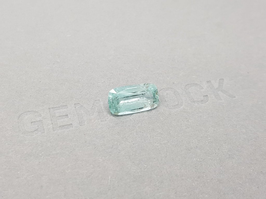 Cushion cut light blue tourmaline 2.34 ct Image №3