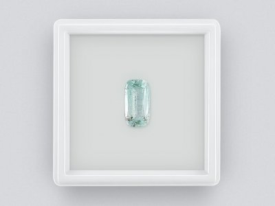 Cushion cut light blue tourmaline 2.34 ct photo