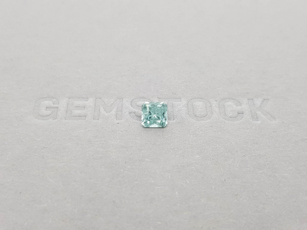 Bluish green radiant-cut tourmaline 0.70 ct Image №1