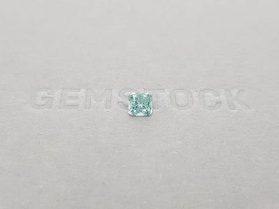 Bluish green radiant-cut tourmaline 0.70 ct photo