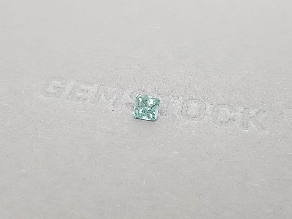 Bluish green radiant-cut tourmaline 0.70 ct Image №2