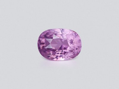 Lavender spinel in oval cut 2.98 carats, Tanzania photo