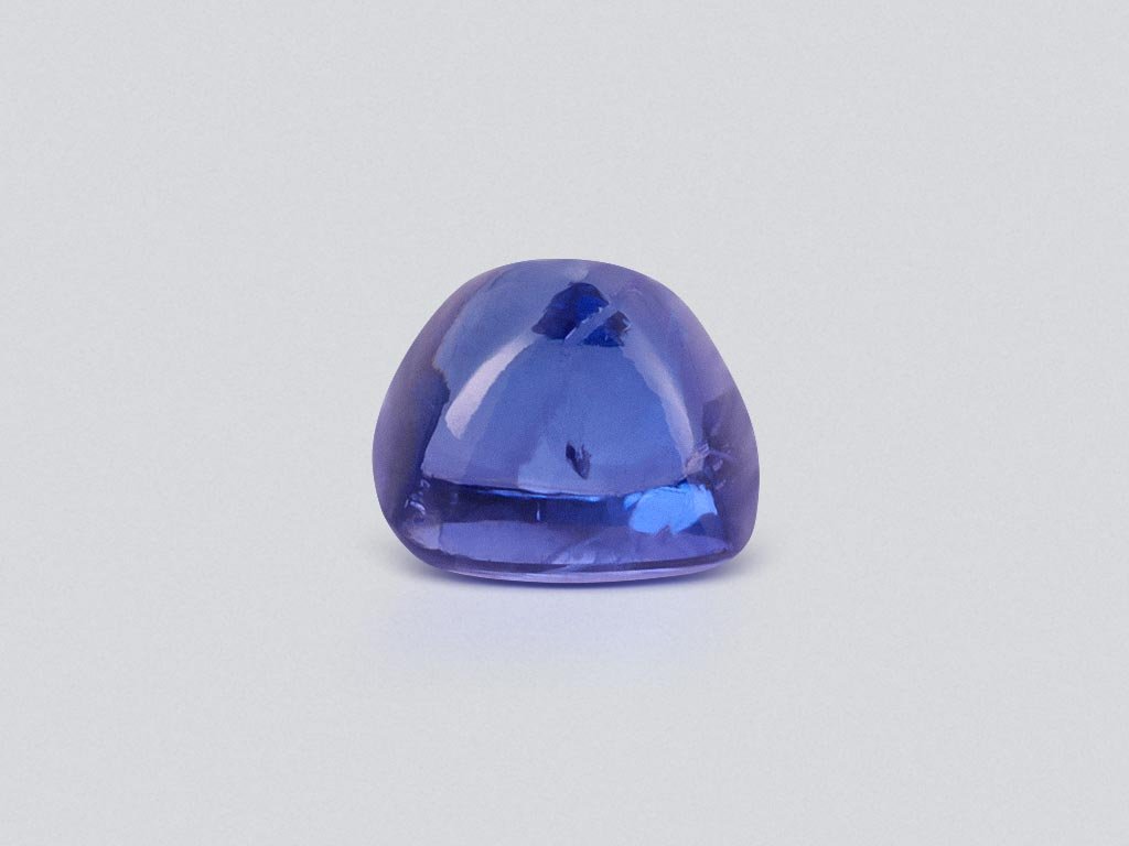 Unheated blue sapphire in sugar loaf cut 4.10 carats, Sri Lanka Image №1