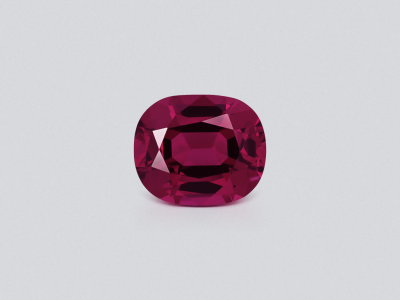 Red pink spinel cushion cut 5.08 carats, Burma  photo