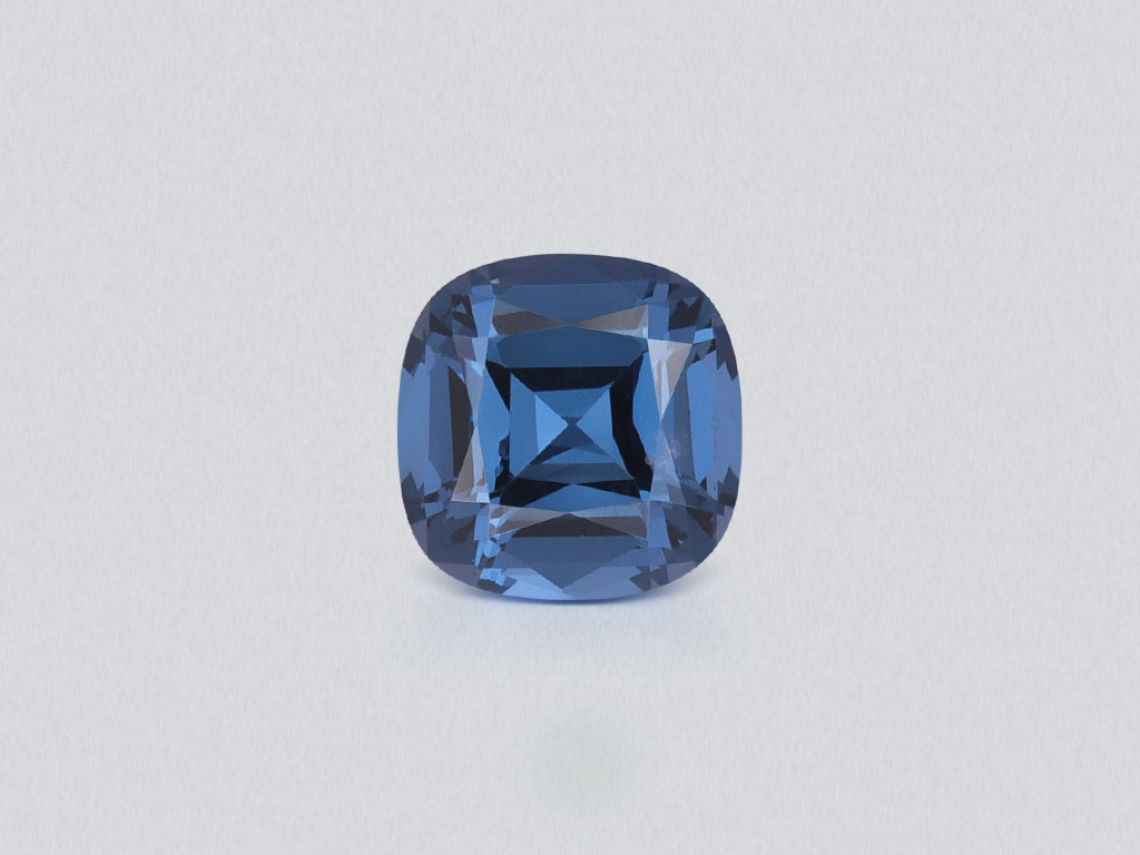 Blue spinel cushion cut 0.72 carats, Tanzania Image №1