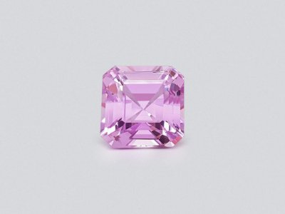 Octagon cut kunzite 13.78 ct, Afghanistan photo
