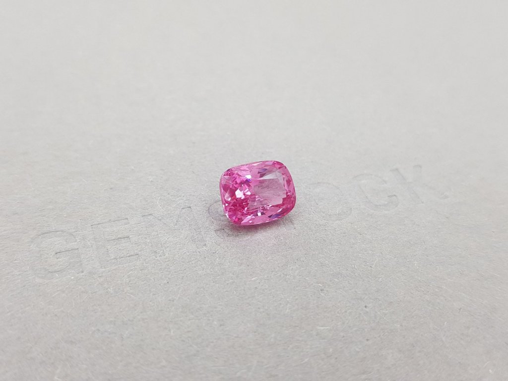 Baby pink cushion cut spinel 3.01 ct Image №3