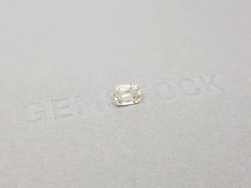 Cushion cut golden yellow tourmaline 0.83 ct Image №3