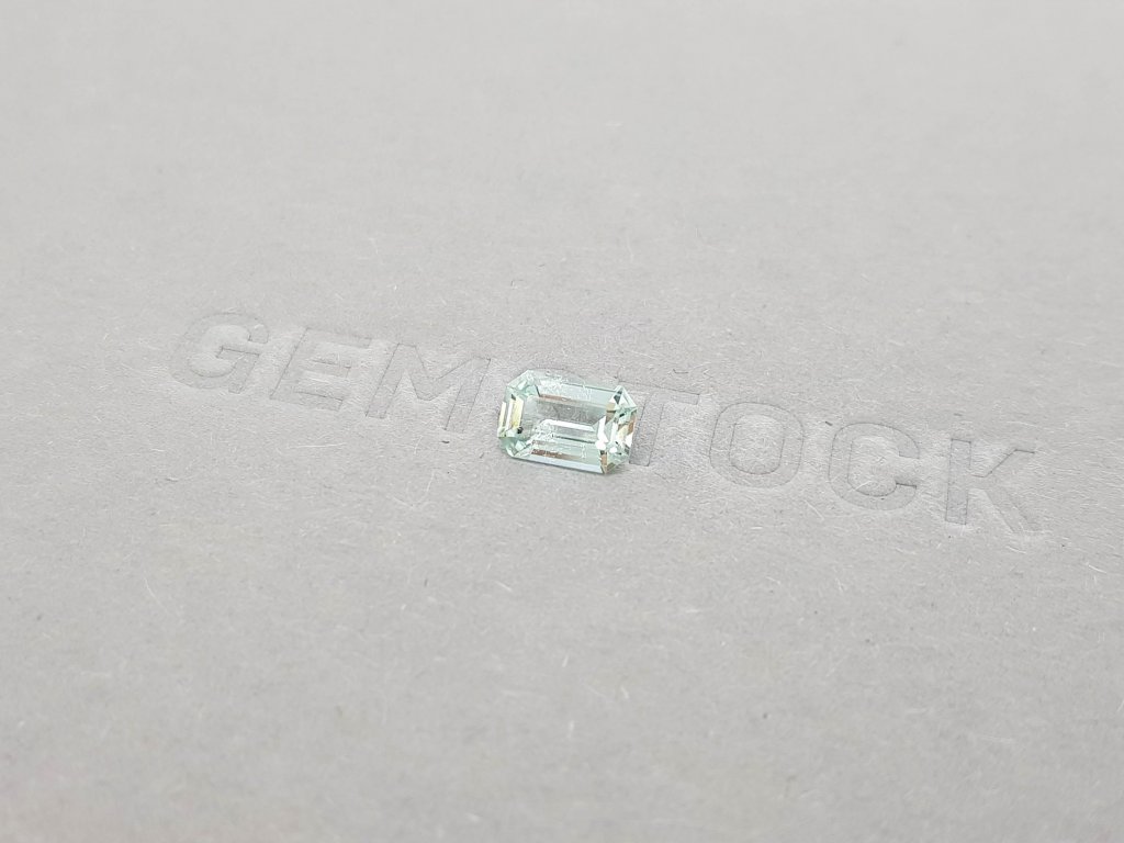 Light bluish green octagon-cut tourmaline 0.95 ct Image №3