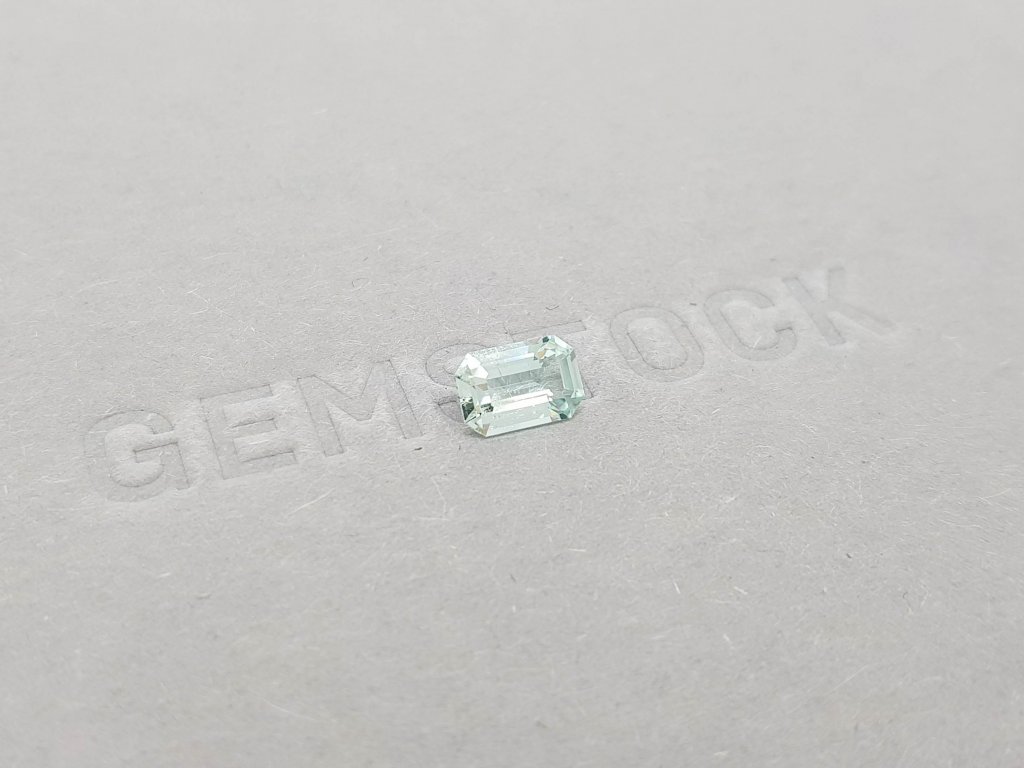 Light bluish green octagon-cut tourmaline 0.95 ct Image №4