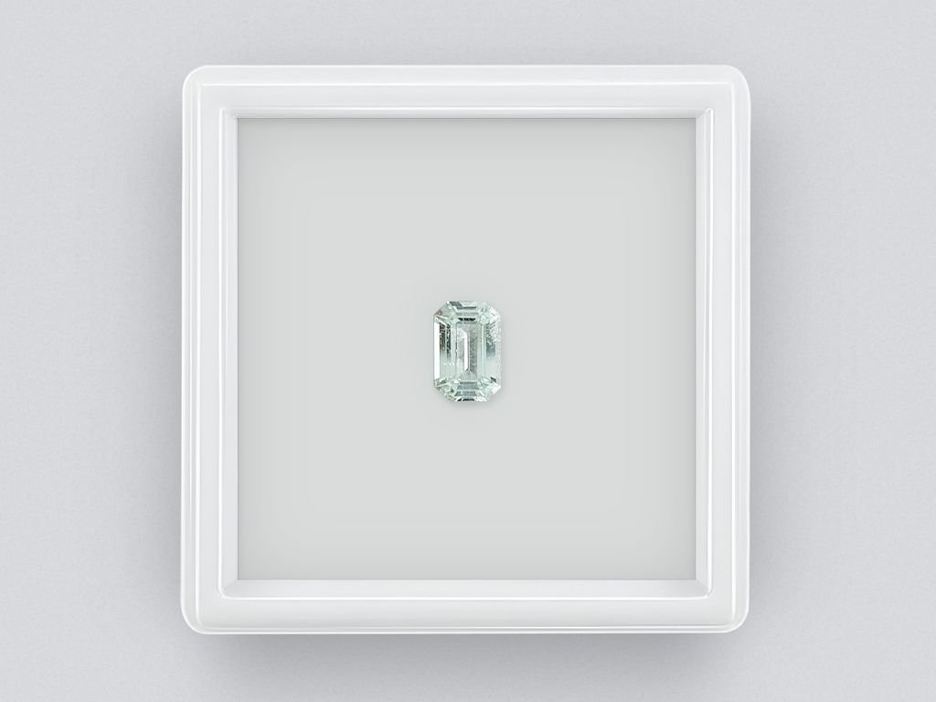 Light bluish green octagon-cut tourmaline 0.95 ct Image №1