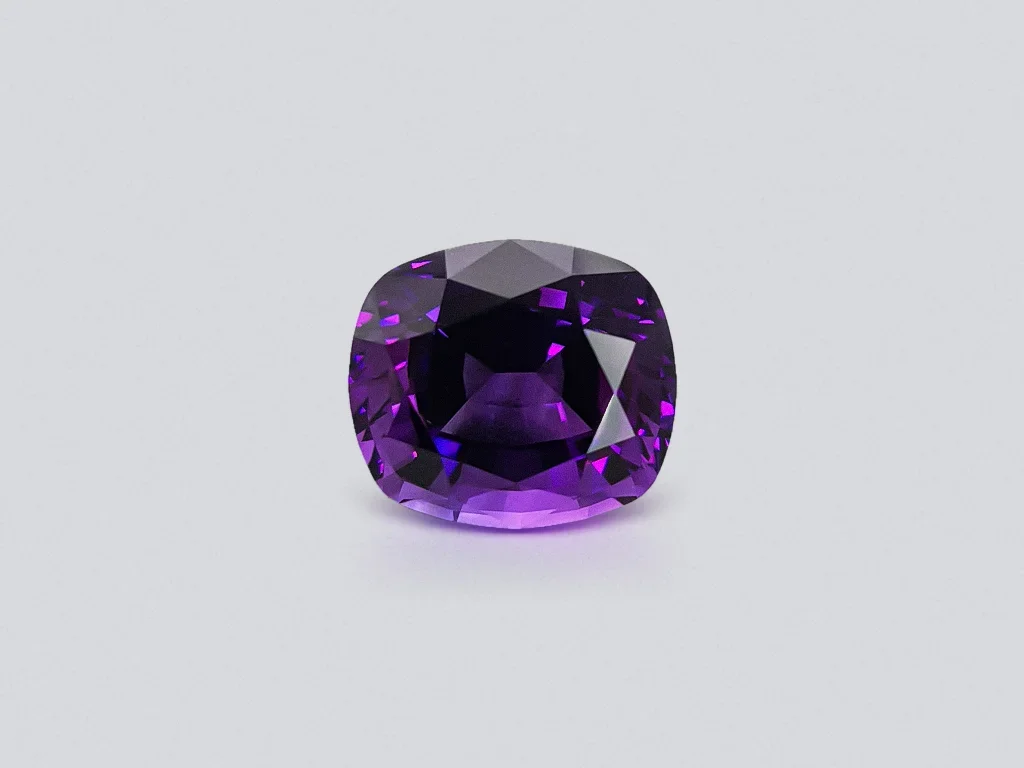 Cushion cut amethyst 11.10 carats, Brazil Image №1