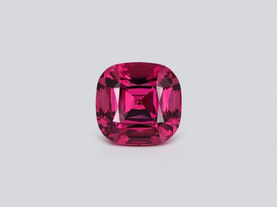Garnet rhodolite cushion cut 8.64 carats, Tanzania photo