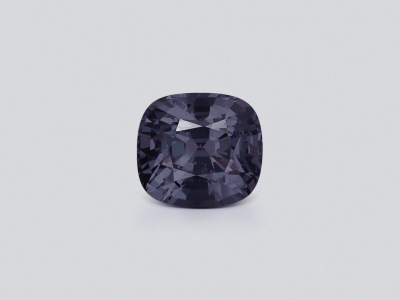 Grey spinel cushion cut  5.39 carats, Burma photo