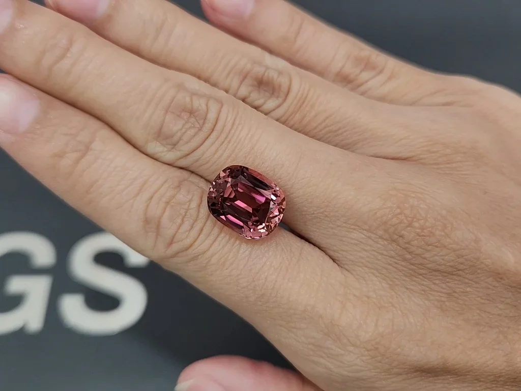 Tourmaline cushion cut 10.30 carats, Afghanistan Image №2