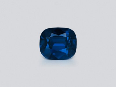Blue spinel cushion cut 9.10 carats, Burma photo