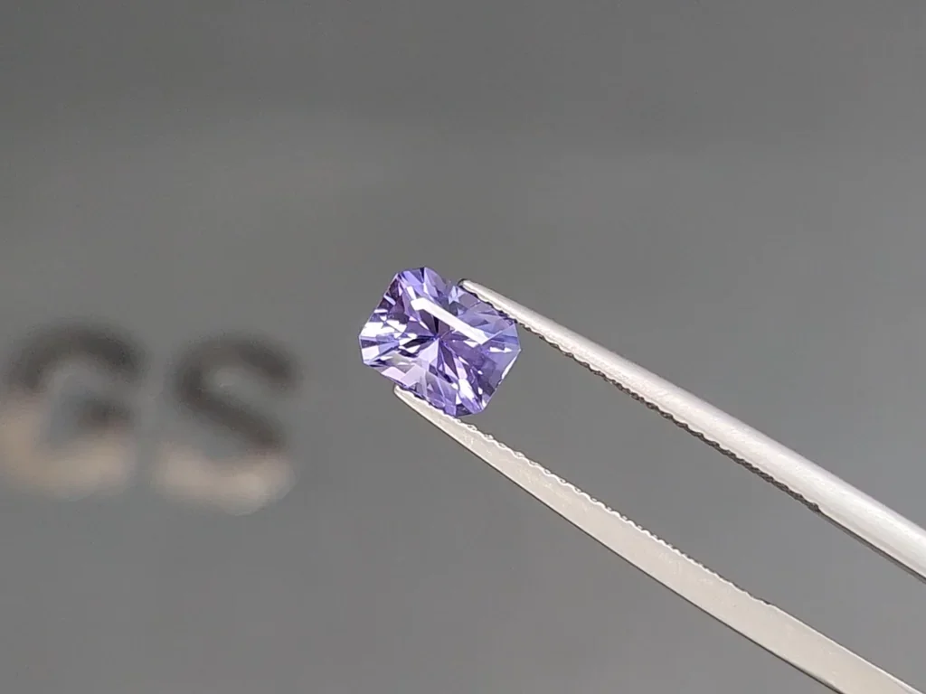 Tanzanite radiant cut 1.56 carats, Tanzania Image №3