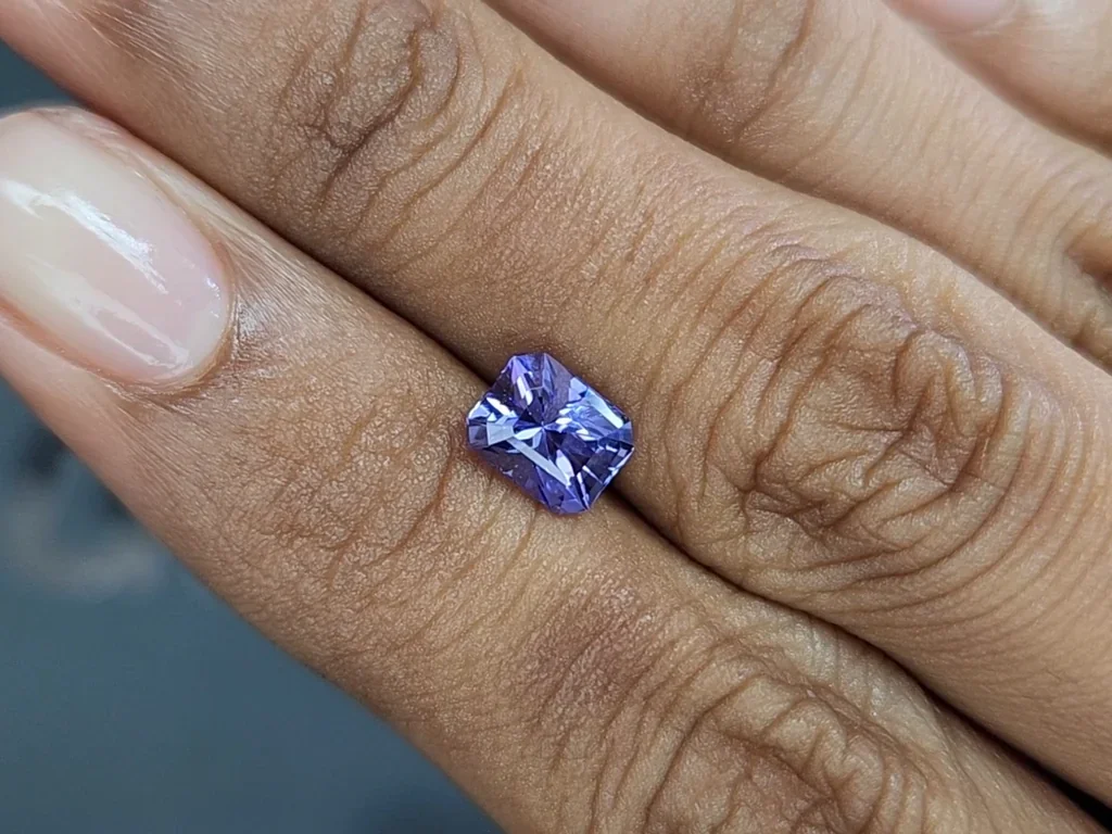Tanzanite radiant cut 1.56 carats, Tanzania Image №2