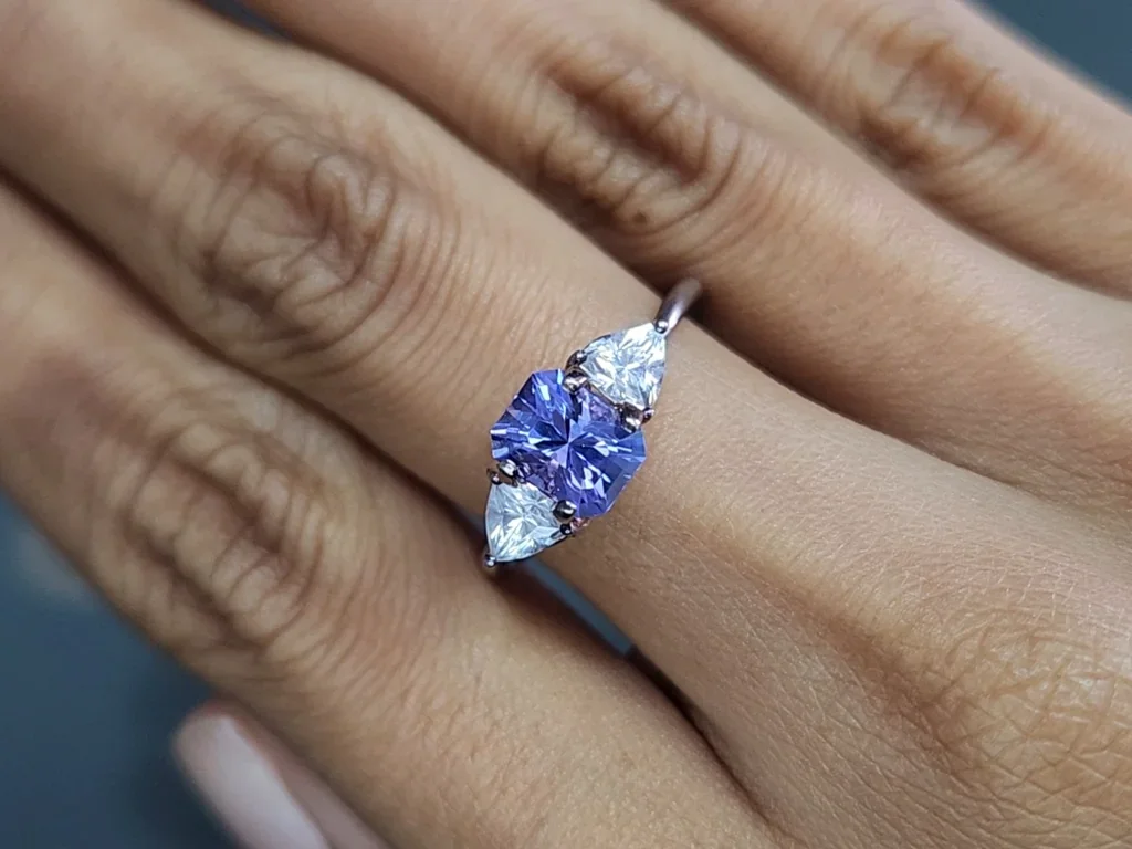 Tanzanite radiant cut 1.56 carats, Tanzania Image №5