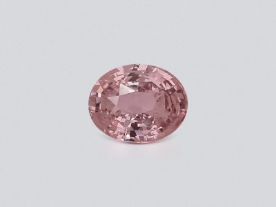 Unheated sapphire Padparadscha oval cut 2.01 carats, Madagascar photo