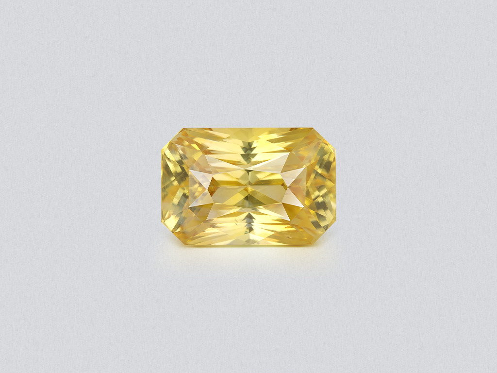 Sapphire Vivid Yellow radiant cut  2.15 carats, Sri Lanka Image №1