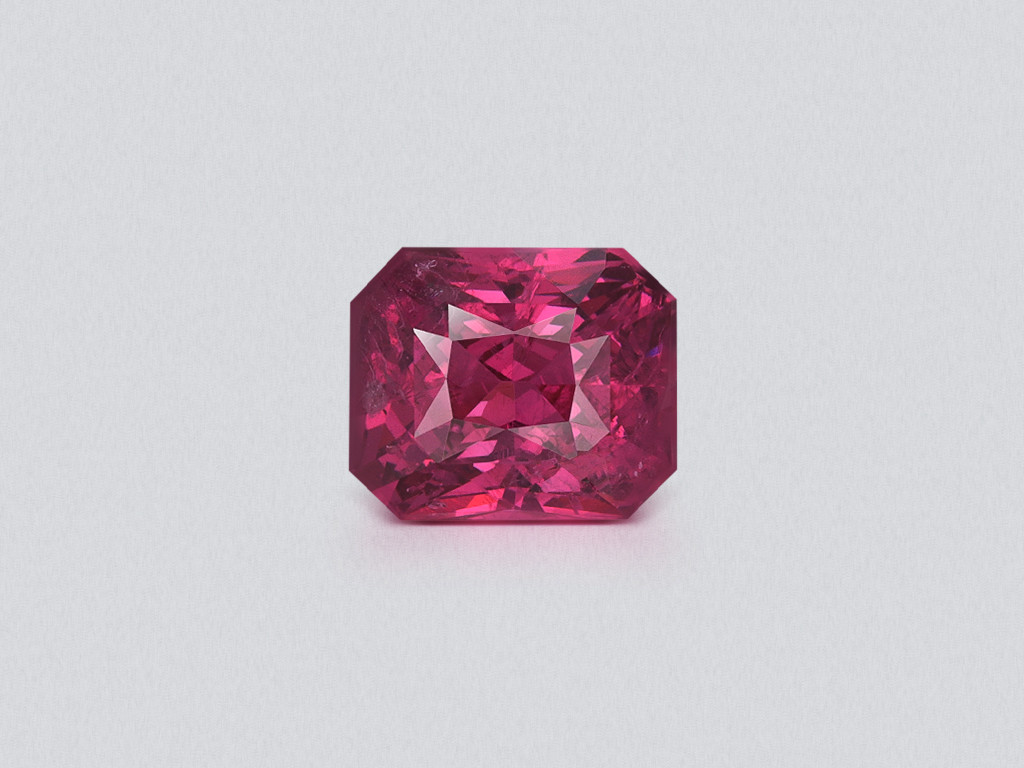 Pink spinel radiant cut 2.59 carats, Tanzania Image №1