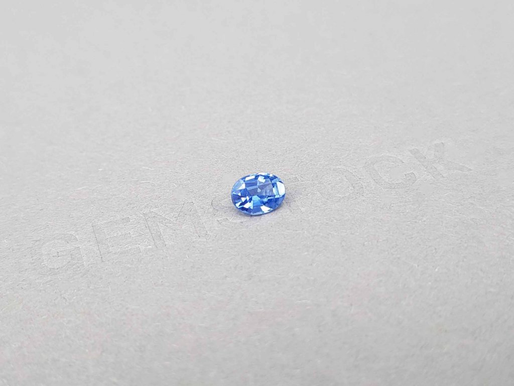 Unheated oval cut sapphire from Sri Lanka 0.78 ct Image №3