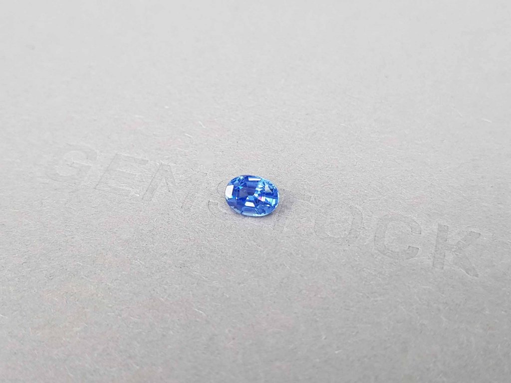 Unheated oval cut sapphire from Sri Lanka 0.78 ct Image №4