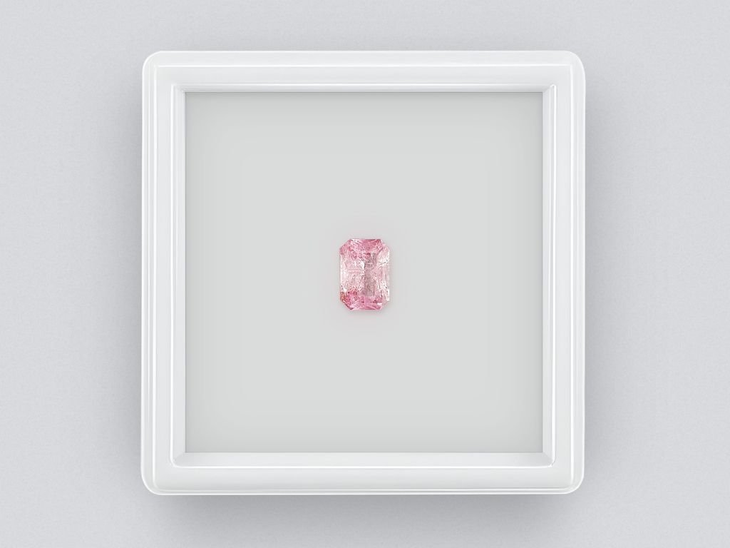 Light pink radiant-cut tourmaline 0.78 ct, Afghanistan Image №1