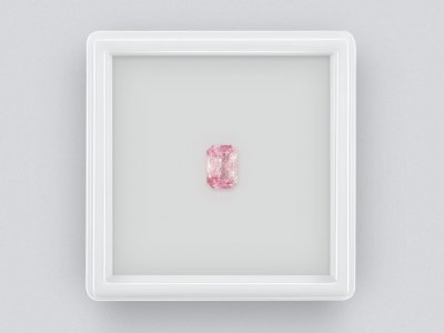 Light pink radiant-cut tourmaline 0.78 ct, Afghanistan photo